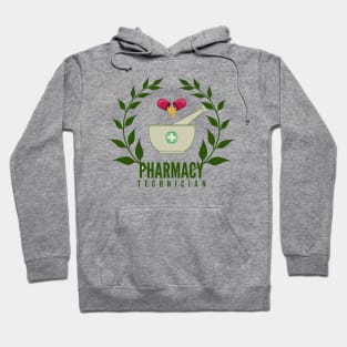 Pharmacy technician symbols Hoodie